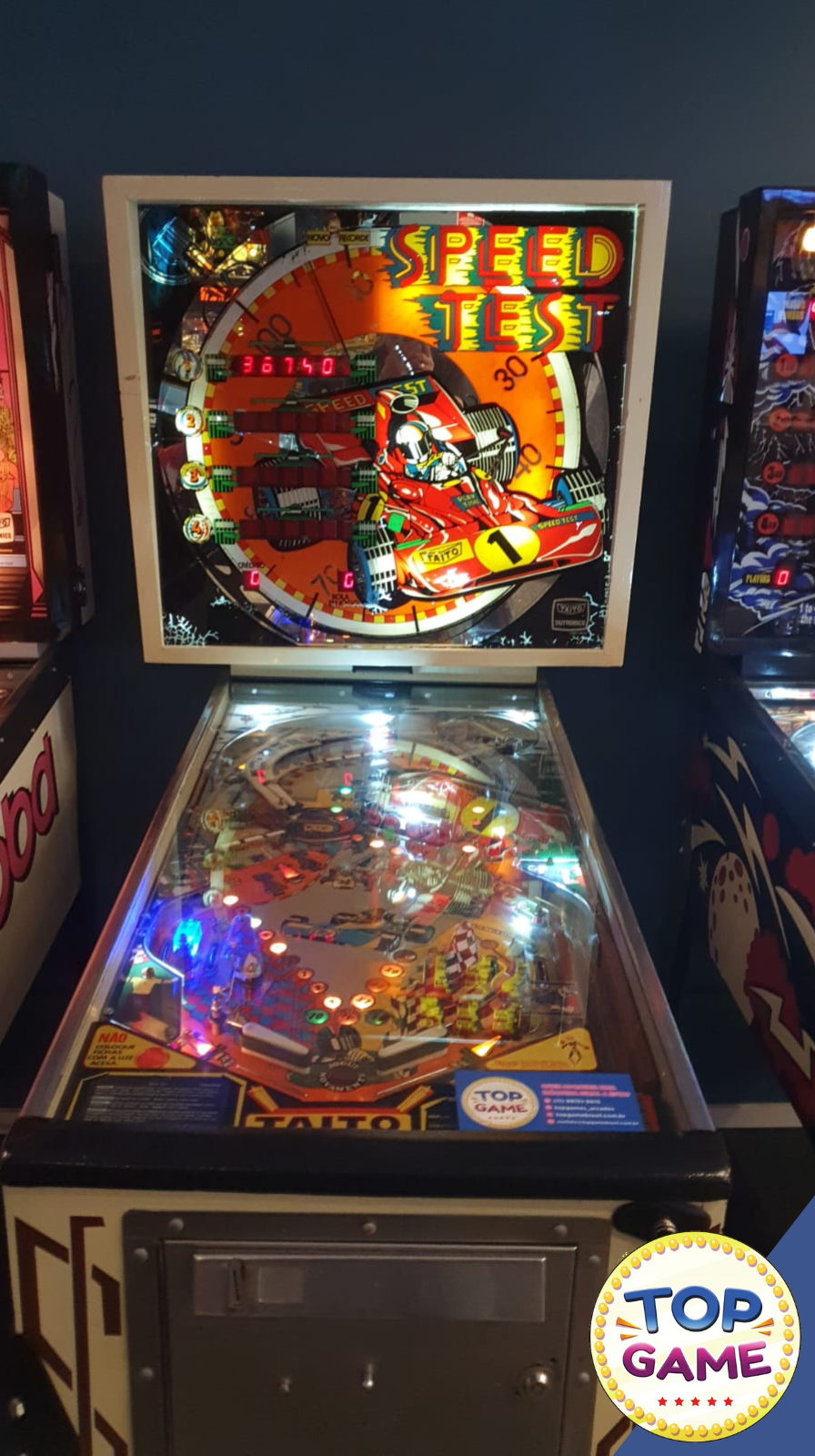 Cosmic da Taito na Pinball Mania. 