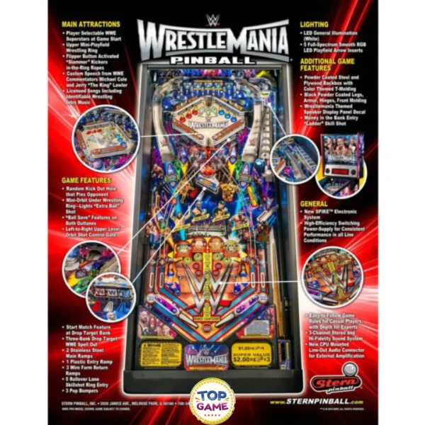 Pinball WWE Pro - Imagem 4