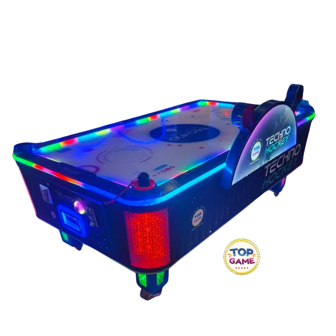 Techno Hockey - Mesa de Air Hockey Profissional (Seminova) - Imagem 2