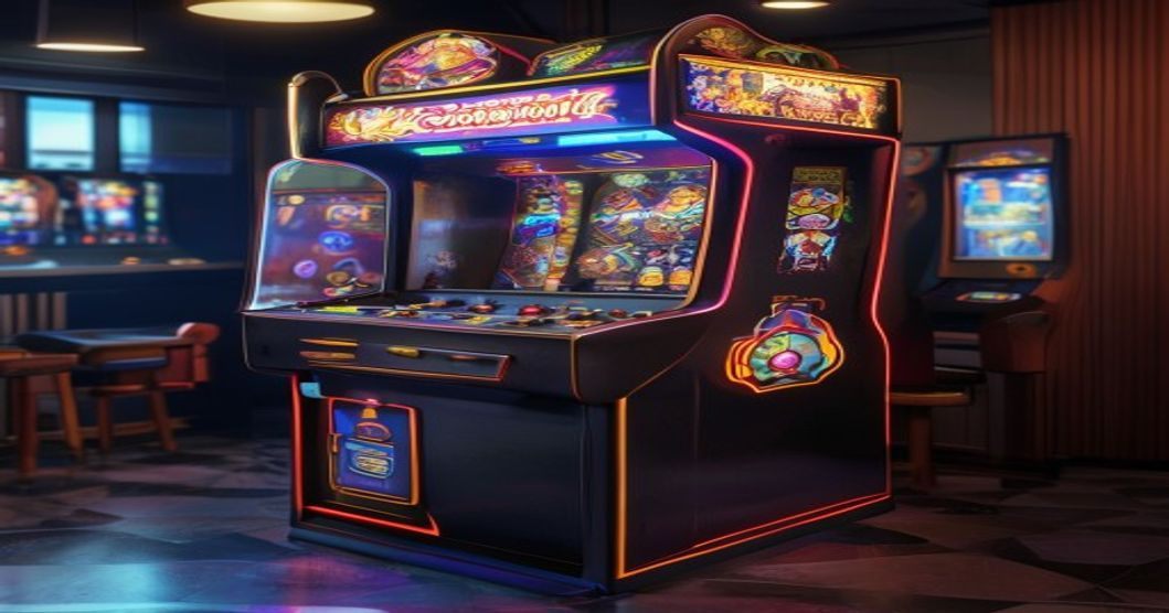 O que é uma máquina de arcade profissional