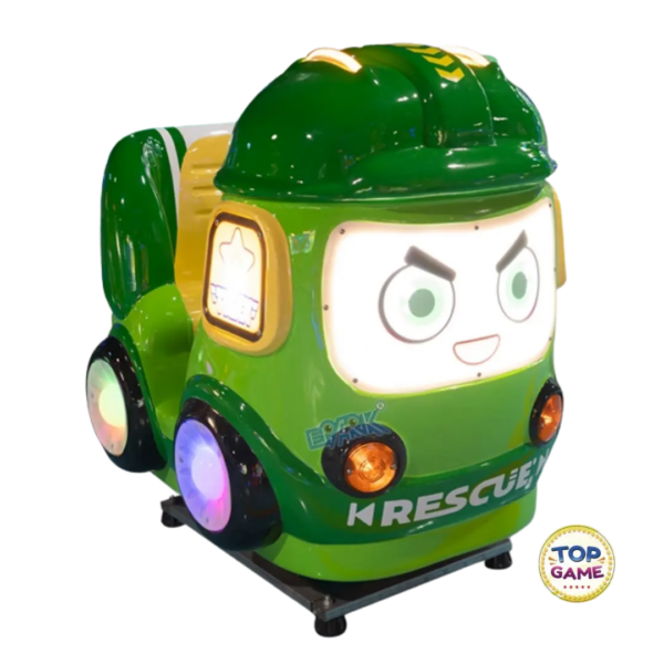 Kiddie Rider Rescue Truck - Novo