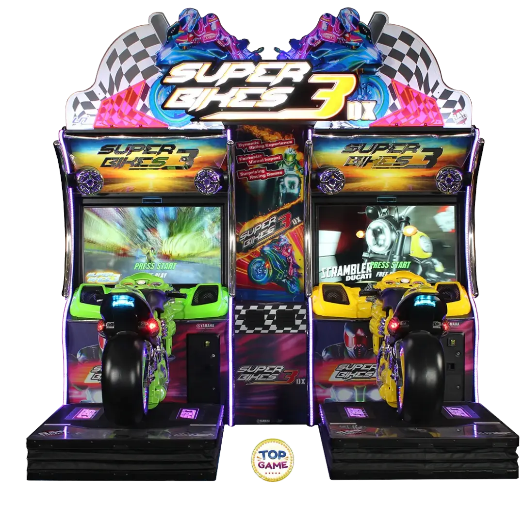Super Bikes 3 Motion – Simulador de Corrida para 2 Jogadores (Novo) - Imagem 2