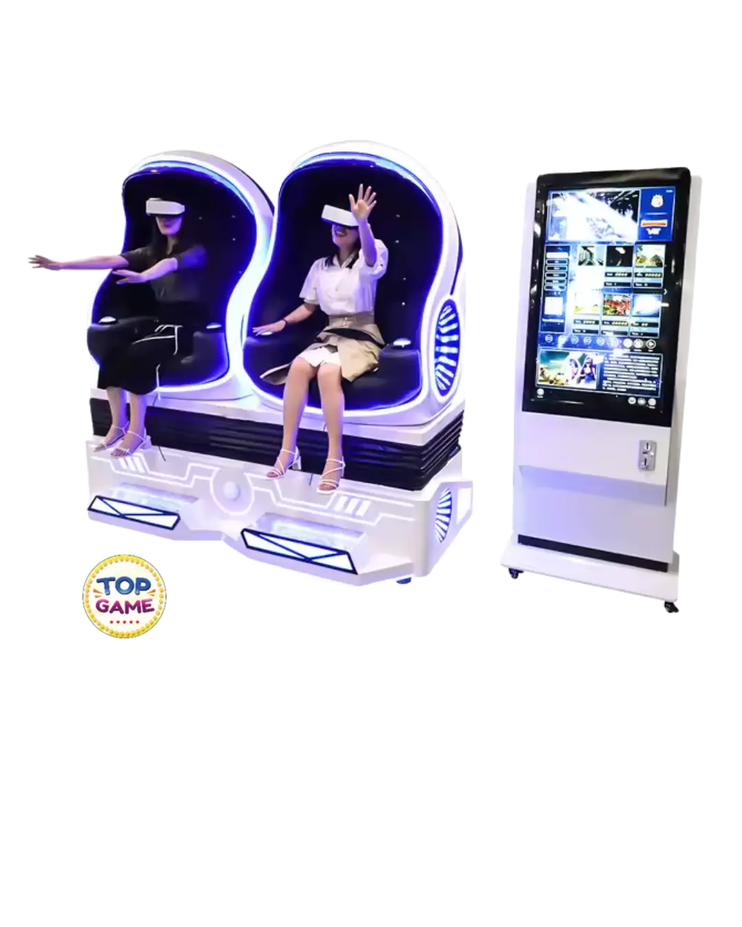Cadeira de Realidade Virtual (2 lugares) - (Seminovo) - Imagem 4