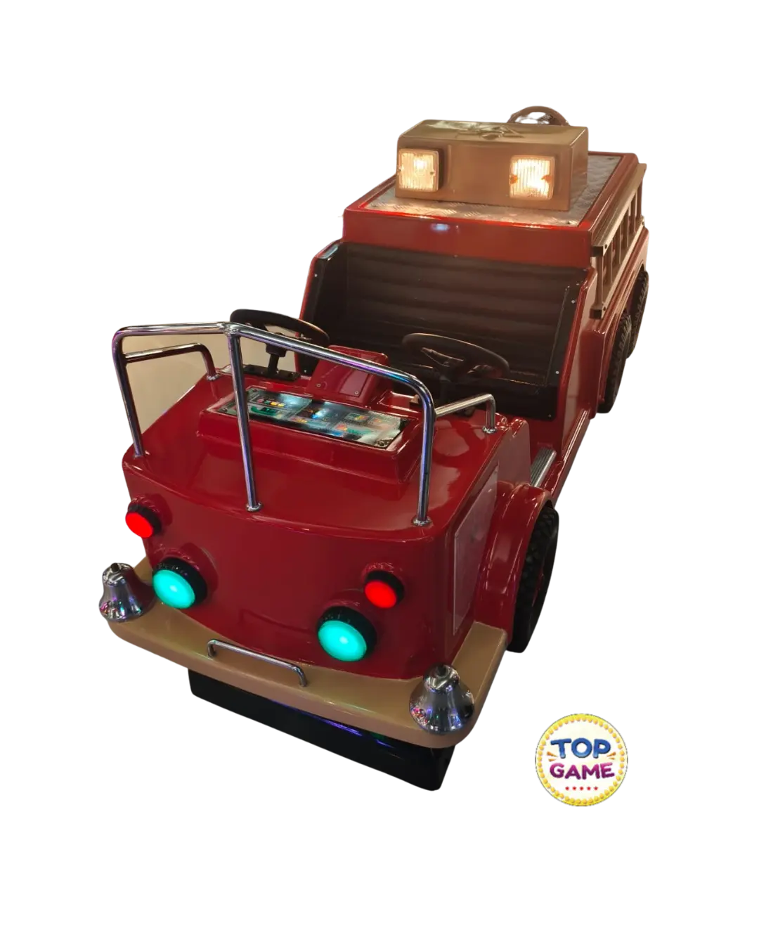Kiddie Rider Caminhão de Bombeiro ITALIANO (Usado) - Imagem 5