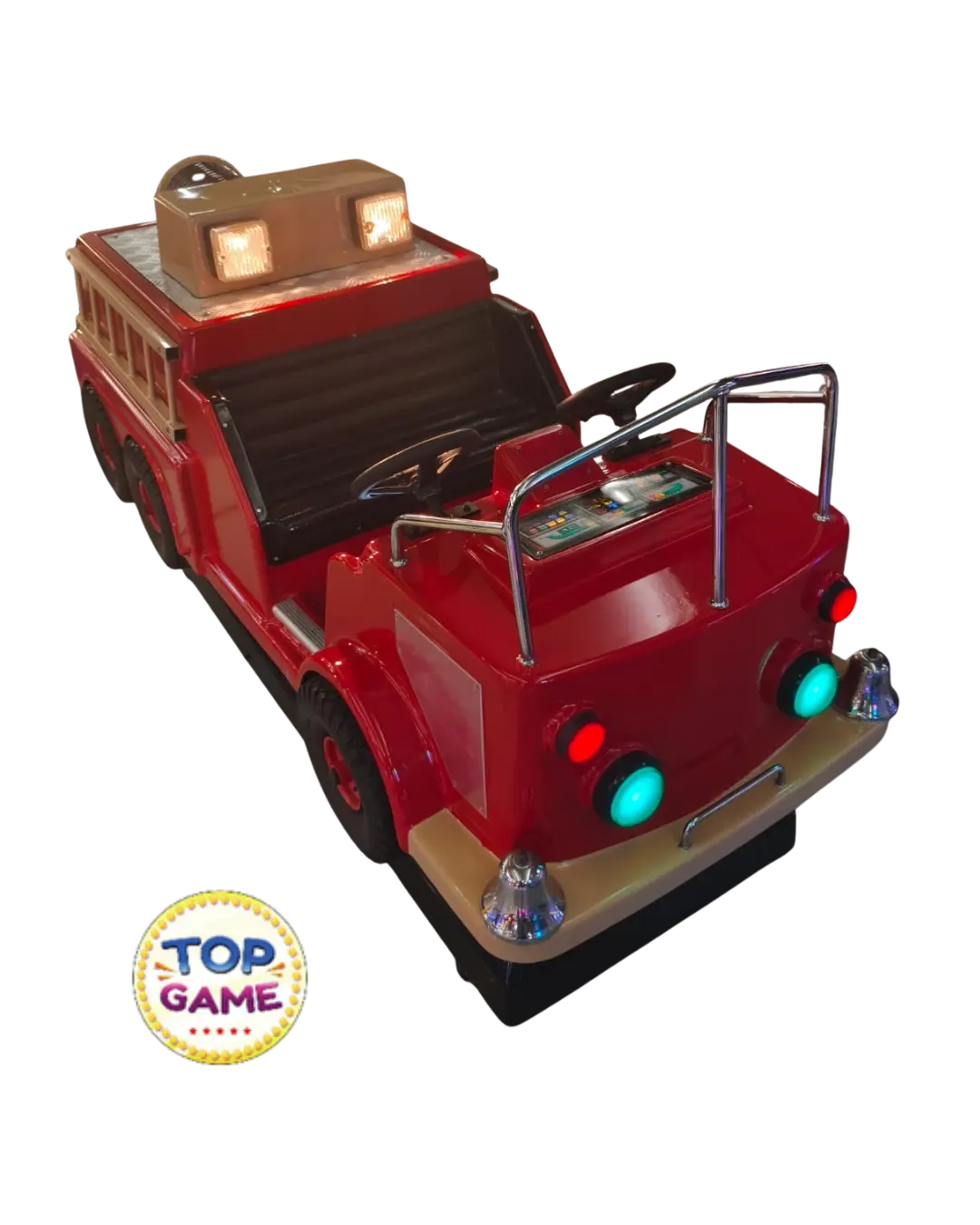 Kiddie Rider Caminhão de Bombeiro ITALIANO (Usado)