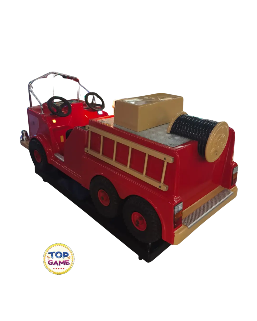 Kiddie Rider Caminhão de Bombeiro ITALIANO (Usado) - Imagem 2